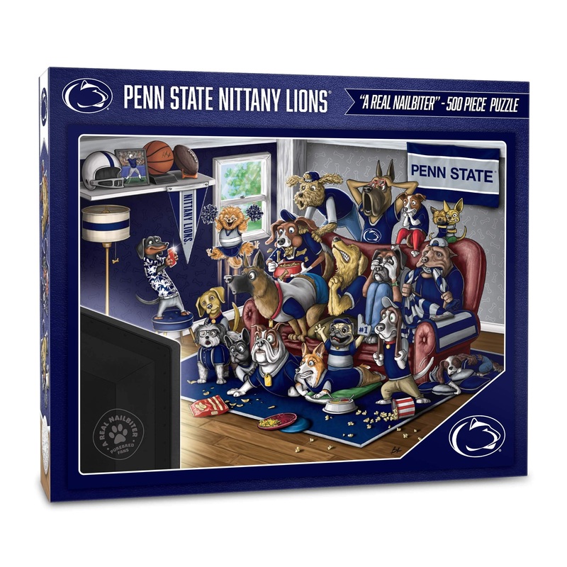 Youthefan Ncaa Penn State Nittany Lions Purebred Fans 500Pc Puzzle - A Real Nailbiter