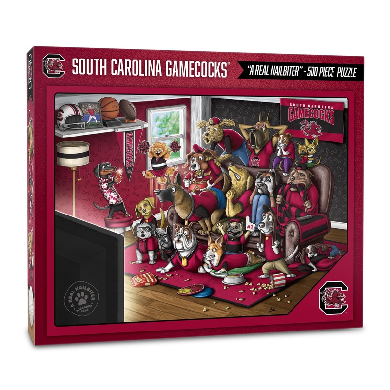 Youthefan Ncaa South Carolina Gamecocks Purebred Fans 500Pc Puzzle - A Real Nailbiter