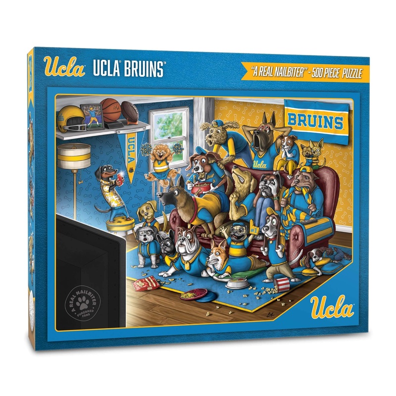 Youthefan Ncaa Ucla Bruins Purebred Fans 500Pc Puzzle - A Real Nailbiter