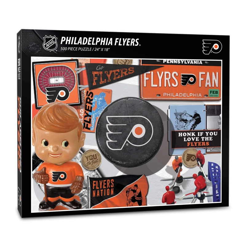Youthefan Nhl Philadelphia Flyers Retro Series 500Pc Puzzle