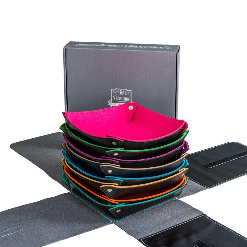 Byallison Jigsaw Puzzle Sorting Trays 8 Pieces Stackable Large Trays