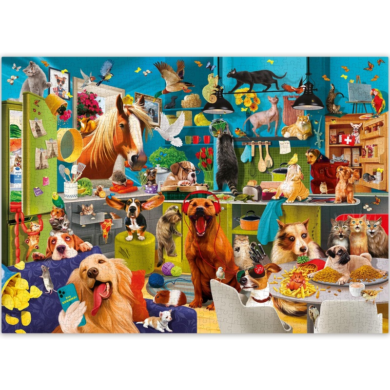 Quokka Jigsaw Puzzles 1000 Pieces For Adults - Puzzles For Men And Women - Funny Animals For Kids Ages 8-12 - Animals Party