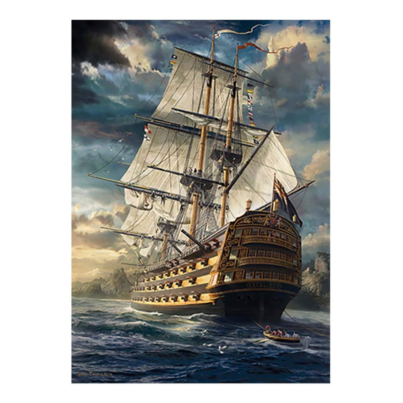 Dxles 1000 Piece Jigsaw Puzzle, The Great Voyage Puzzle For Adults And Kids Children Educational Toys (The Great Voyage)