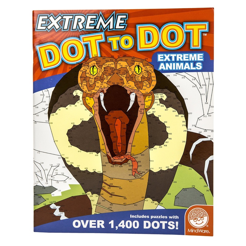Mindware Extreme Dot To Dot: Extreme Animals