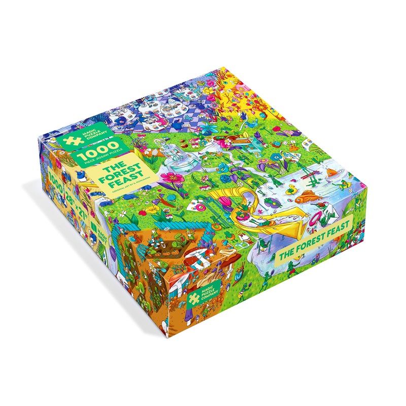 The Forest Feast  1000 Piece Jigsaw Puzzle From The Magic Puzzle Company  Series Two