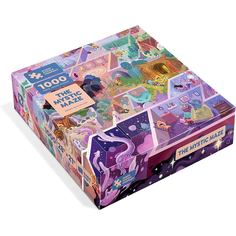 The Mystic Maze  1000-Piece Jigsaw Puzzle From The Magic Puzzle Company  Series One