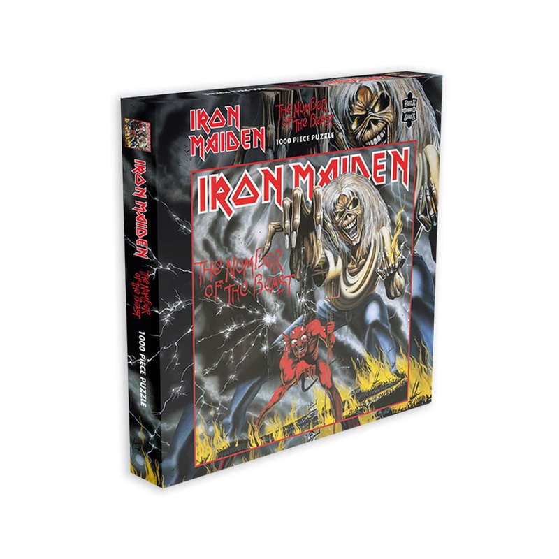 Iron Maiden Number Of The Beast (1000 Piece Jigsaw Puzzle)