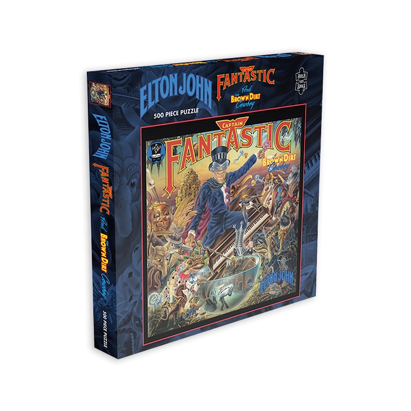Rocksaws - Rock Saws Elton John Captain Fantastic And The Brown Dirt Cowboy (500 Piece Jigsaw Puzzle)