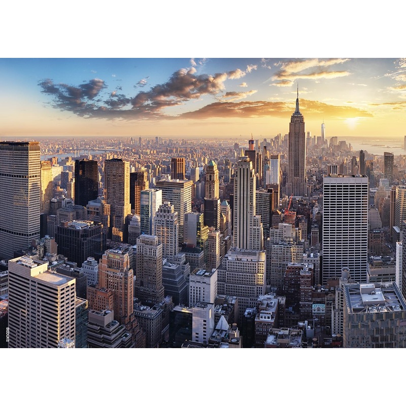 Beduke Jigsaw Puzzles 1000 Pieces For Adults 1000 Piece Puzzle New York City Thick Sturdy Precise Interlocking Age 14+ Family Game