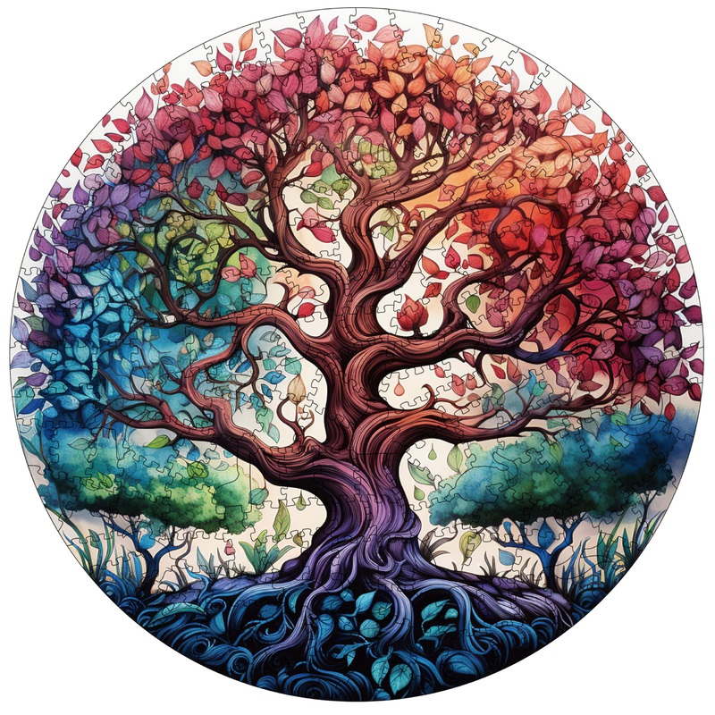 Wooden Puzzle For Adults, 200 Piece Irregular Animal Shaped Wooden Jigsaw Puzzles, Unique Puzzles For Adults, Creative Gift For Teenagers And Adults