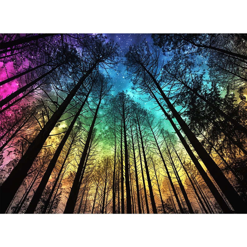 300 Pieces Puzzles For Adults | Aurora Forest Jigsaw Puzzles | Large 300 Piece Puzzle For Children Adults Seniors | Sturdy,Safe | Engaging & Educational Toys Great Gift For Boys Girls 20.5 X 15 In