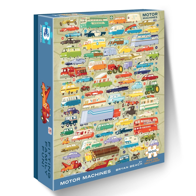Blue Lobster 1000 Piece Puzzle (Motor Machines)