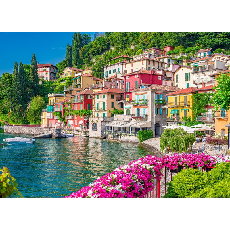 Jigsaw Puzzles For Adults 1000 Piece Puzzle For Adults 1000 Pieces Puzzle 1000 Pieces-Italy Famous Scenery Lake Como