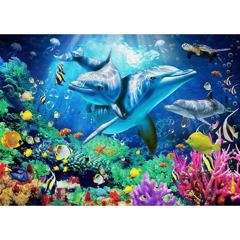 Nattork Jigsaw Puzzles 500 Pieces For Adults, Families (Sea World) Pieces Fit Together Perfectly