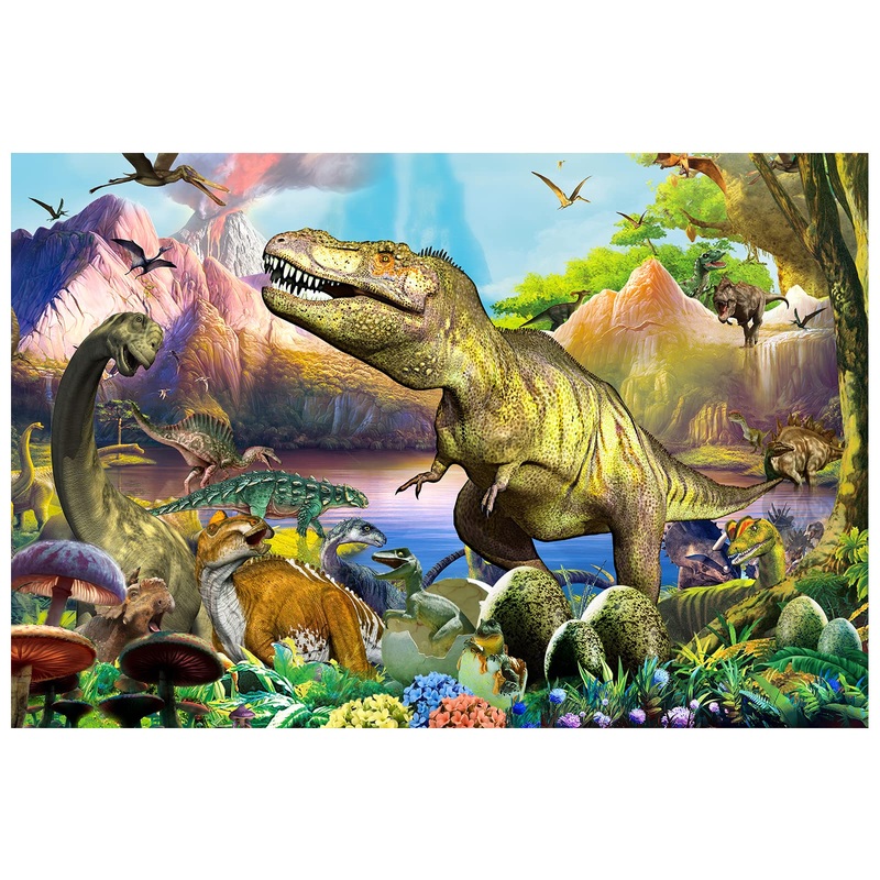 Sitodier Dinosaur Puzzles For Kids, 100 Piece Jigsaw Puzzles For Kids Ages 4-8, Learning Educational Puzzle Toys For Toddlers Boys Girls 4 5 6 7 8 Years Old