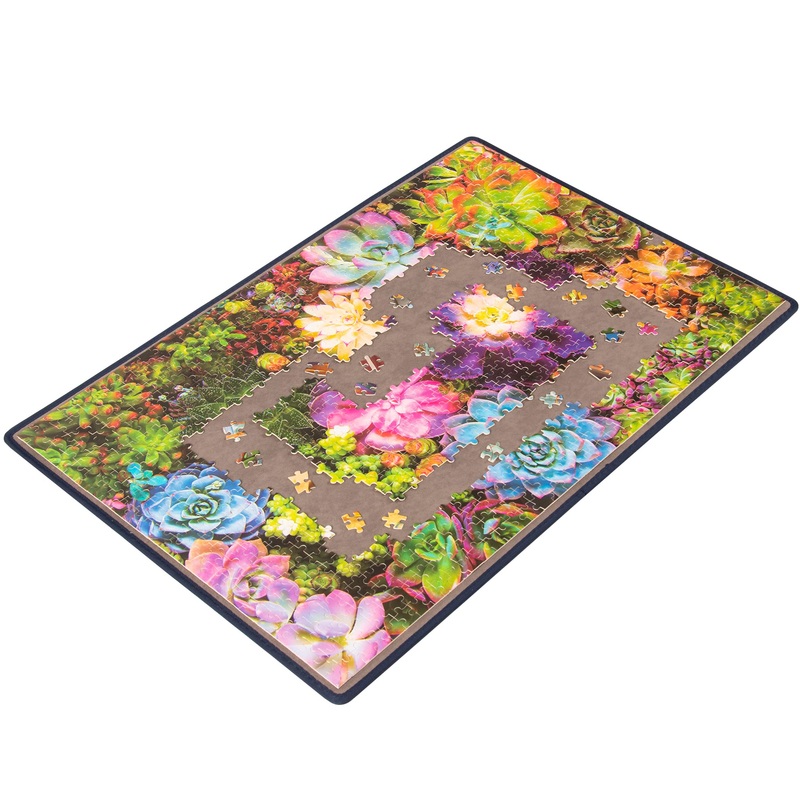 Tektalk Jigsaw Puzzle Board Portable Puzzle Mat For Puzzle Storage Puzzle Saver, Non-Slip Surface (Up To 1000 Pieces, Without Dustproof Cover)