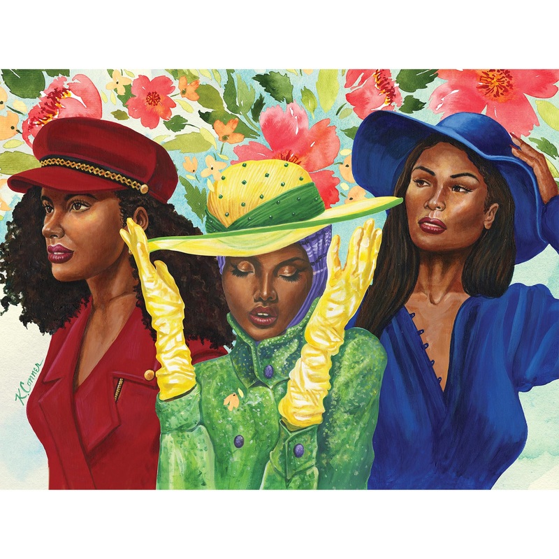 African American Expressions  African American Jigsaw Puzzle For Adults | Inspiring Artwork For Relaxation And Reflection | Sunday Morning 500-Piece Puzzle