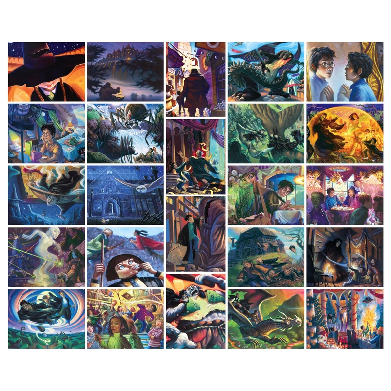 New York Puzzle Company - Harry Potter Harry Potter Advent Calendar - 24 Piece Jigsaw Puzzle For Family Game Nights