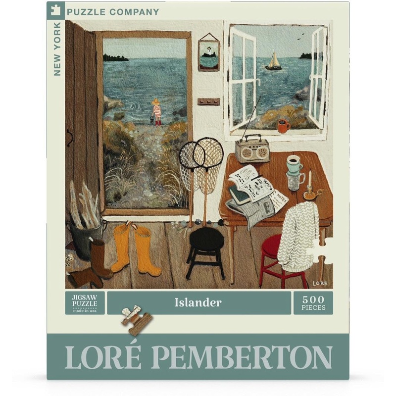 New York Puzzle Company - Lor Pemberton Islander - 500 Piece Jigsaw Puzzle For Adults By Lor Pemberton