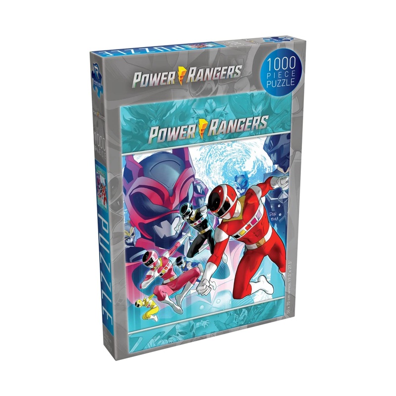 Renegade Game Studios Power Rangers Shattered Grid Jigsaw Puzzle, Multi