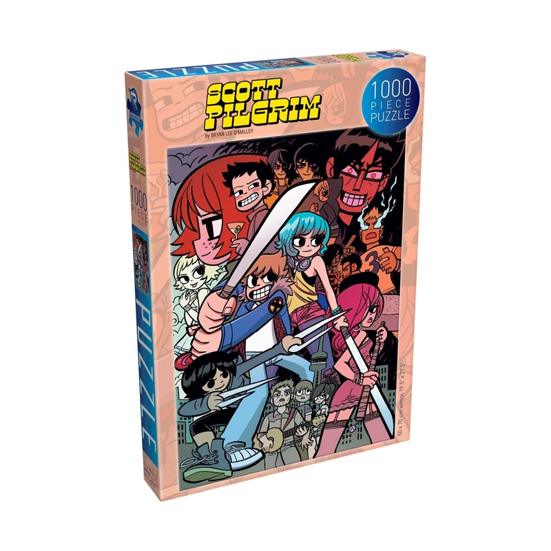 Scott Pilgrim Puzzle Series #4 Colorful Collage (1000 Pieces)