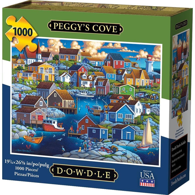 Dowdle Folk Art Peggy'S Cove Puzzle (1000 Piece)