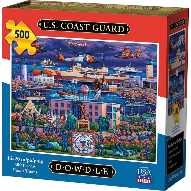 Dowdle Jigsaw Puzzle - Us Coast Guard - 500Piece