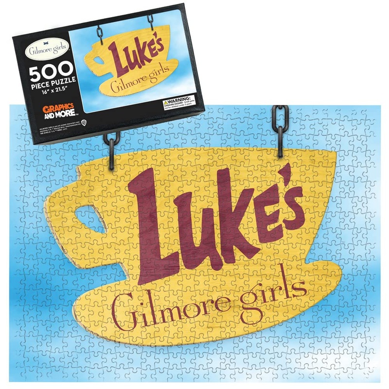 Gilmore Girls Luke'S Diner Sign 500 Piece Jigsaw Puzzle For Adults, 16' L X 21.5' W