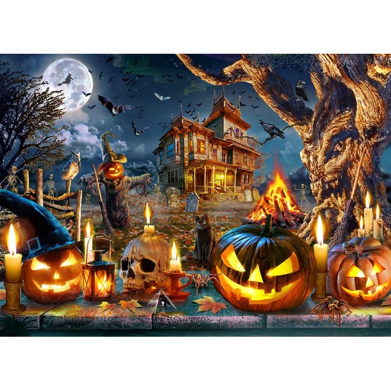 Halloween Nightmare Jigsaw Puzzle 1000 Piece By Vermont Christmas Company