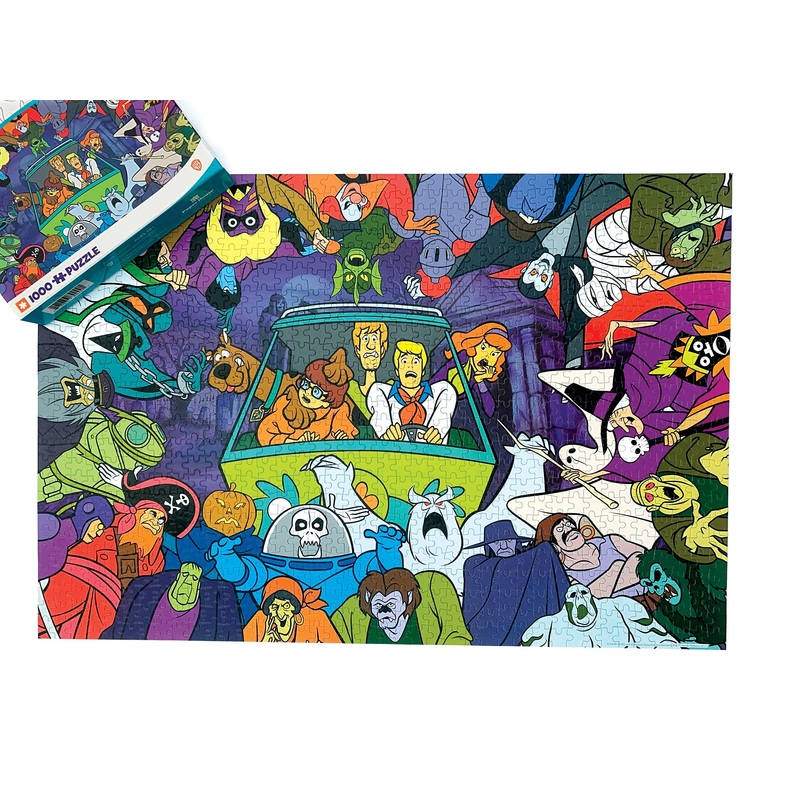 Paper House Productions Scooby Doo Monster Mash Up 1000-Piece Jigsaw Puzzle