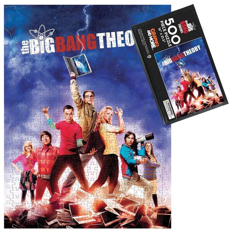 The Big Bang Theory Poster 500 Piece Jigsaw Puzzle For Adults, 16' L X 21.5' W