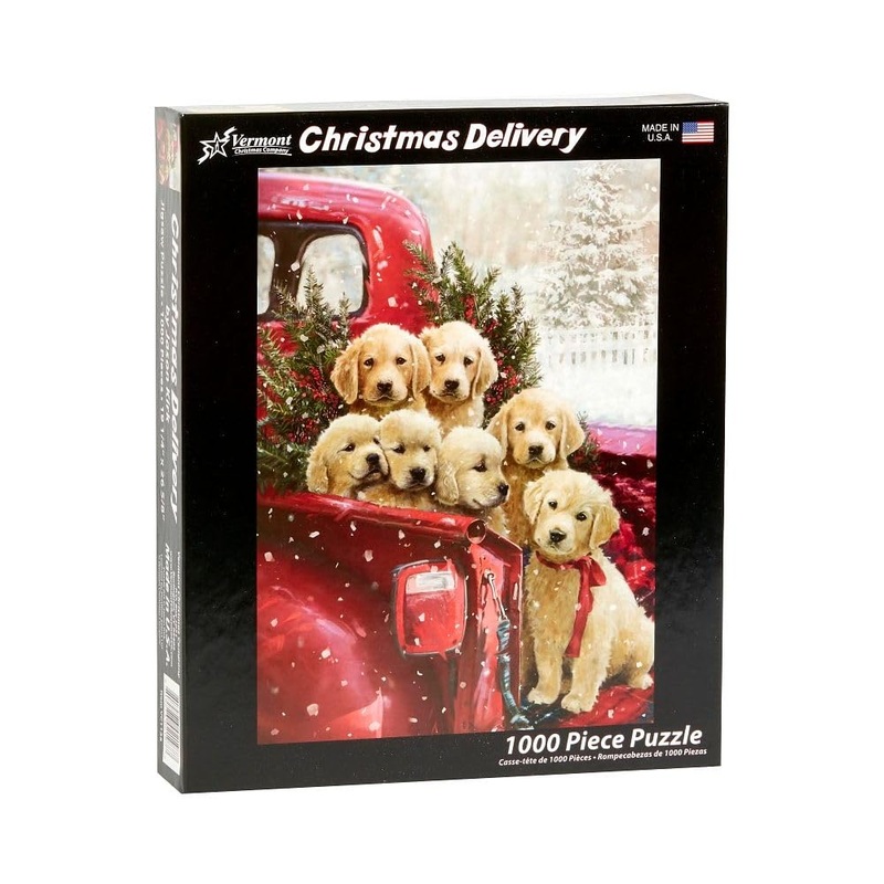 Vermont Christmas Company Christmas Delivery Jigsaw Puzzle 1000 Piece