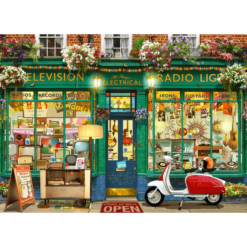 Vermont Christmas Company Vintage Shop Jigsaw Puzzle 1000 Piece