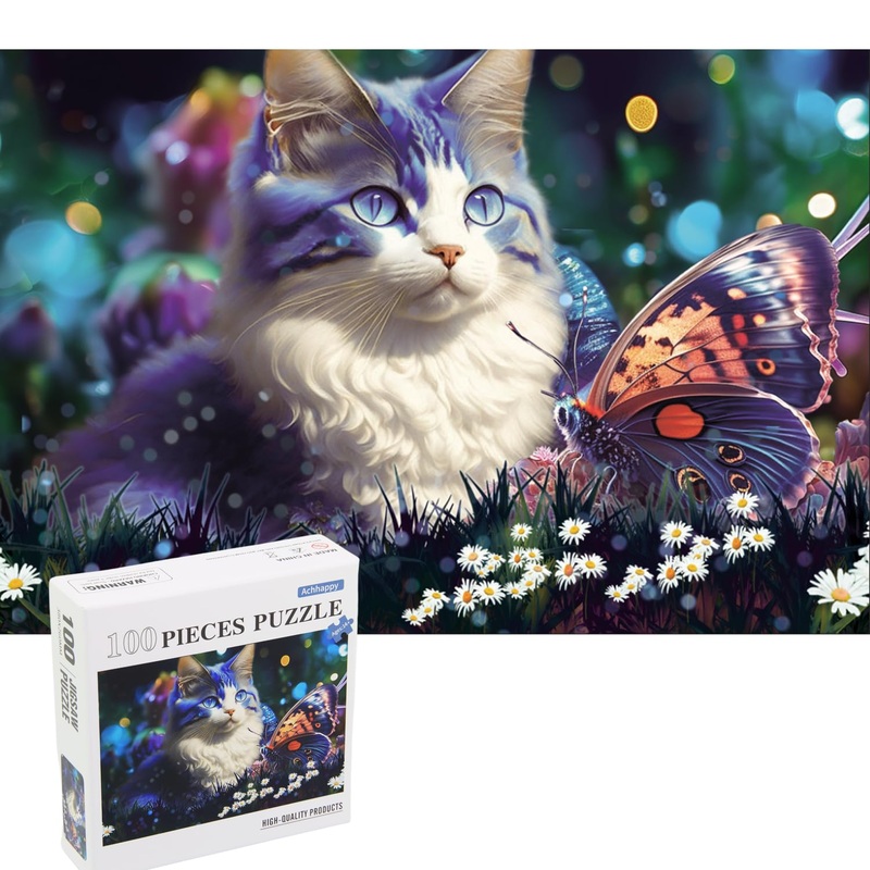 100 Piece Puzzle,Jigsaw Puzzles 100 Pieces 100 Piece Adult Children Puzzles Suitable For Adults Children (100 Pcs, C0001)