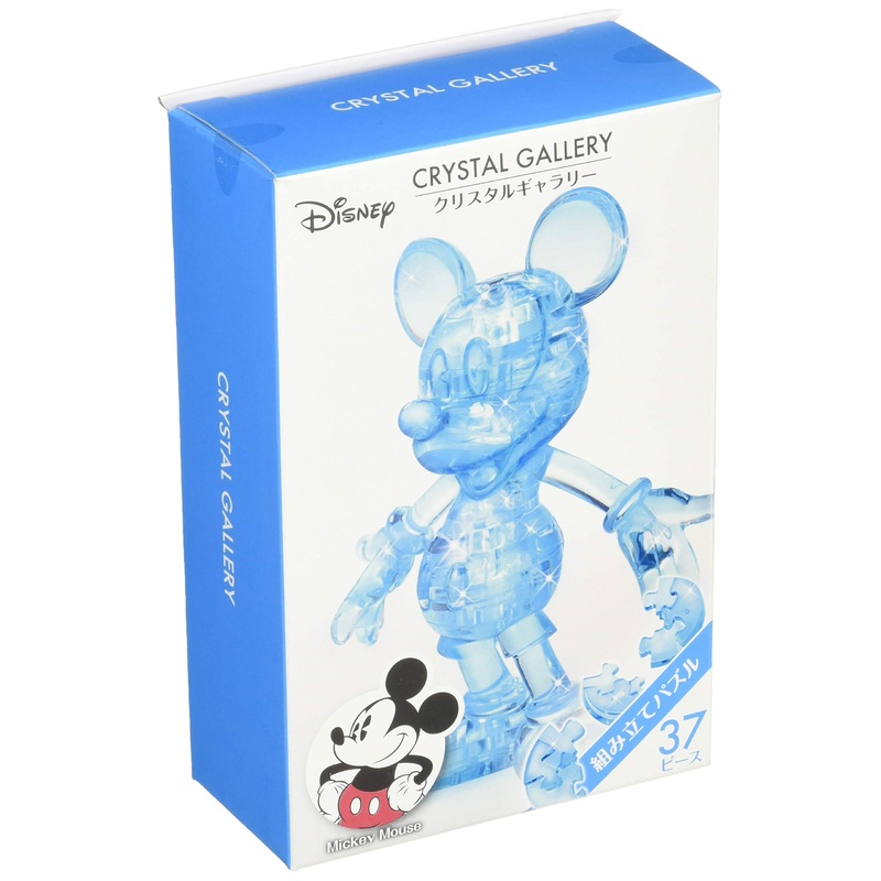 3D Jigsaw Puzzle, 37 Piece Crystal Gallery, Mickey Mouse