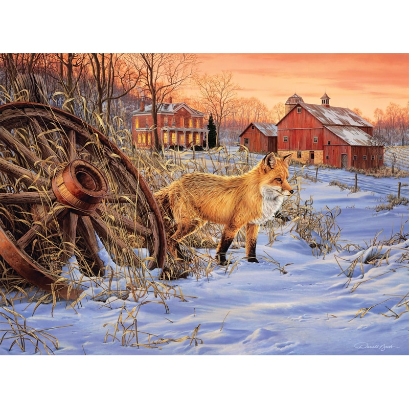 Buffalo Games - Darrell Bush - Hiding Place - 1000 Piece Jigsaw Puzzle For Adults -Challenging Puzzle Perfect For Game Nights -