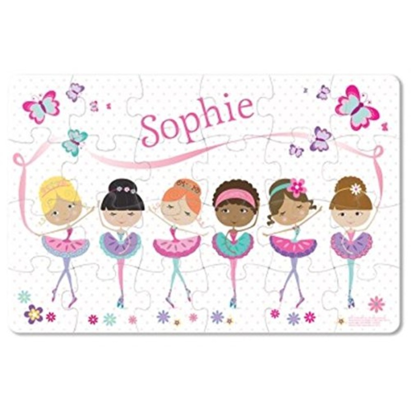 Personalized Jigsaw Puzzle For Kids - I See Me! (Ballerina)
