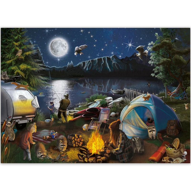 Quokka 1000 Pieces Puzzle For Adults And Up - Jigsaw Puzzles For Men And Women - Campfire Activity For Kids Ages 8-12 And Up - C