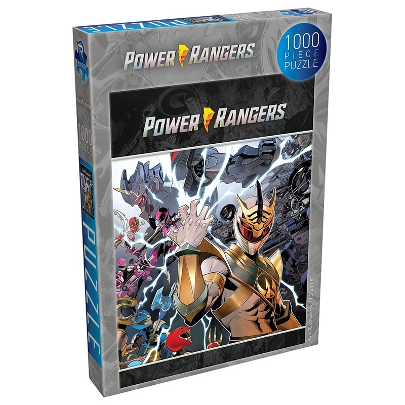 Renegade Game Studios Power Rangers Shattered Grid Jigsaw Puzzle, Heroes Of The Grid Puzzle Series.